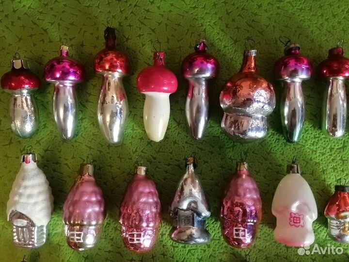 Елочные игрушки СССР