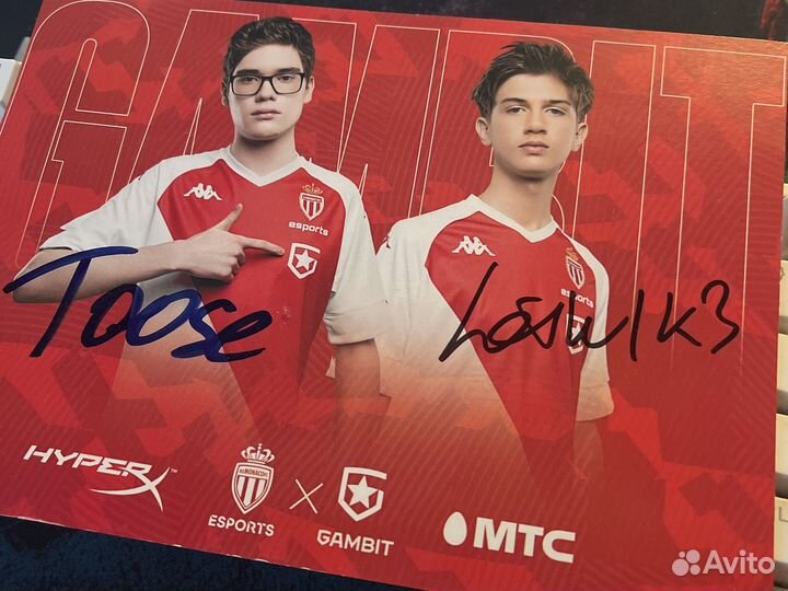АВТОГРАФ letw1k3 & Toose