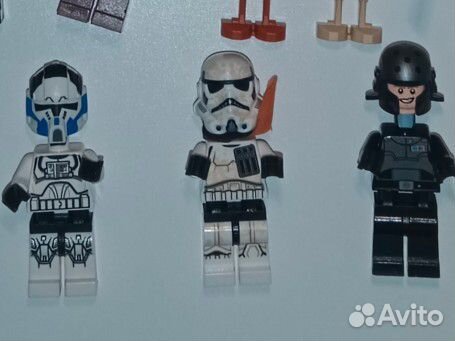 Лот Lego фигурок Star wars