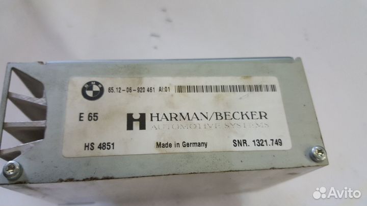 Усилитель звука BMW e65 e66 бмв е65 651206920461