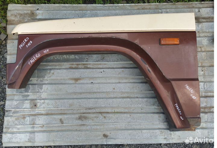 Крыло переднее левое Mitsubishi Pajero Sport