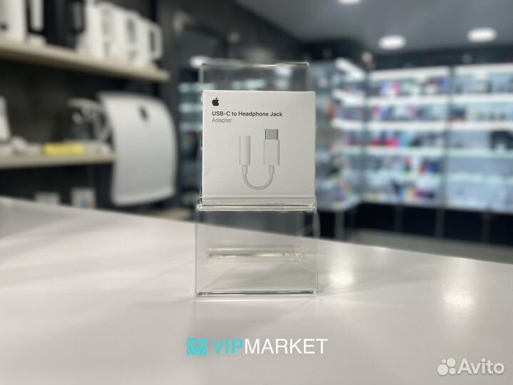 Адаптер Apple USB-C/выход 3,5mm для наушников