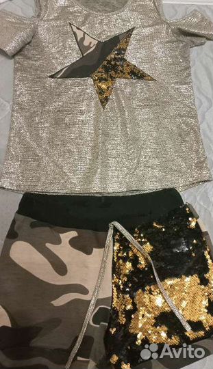 Летний костюм с шортами