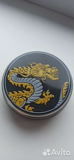 Того 1000 франков 2012 Год дракона серебро