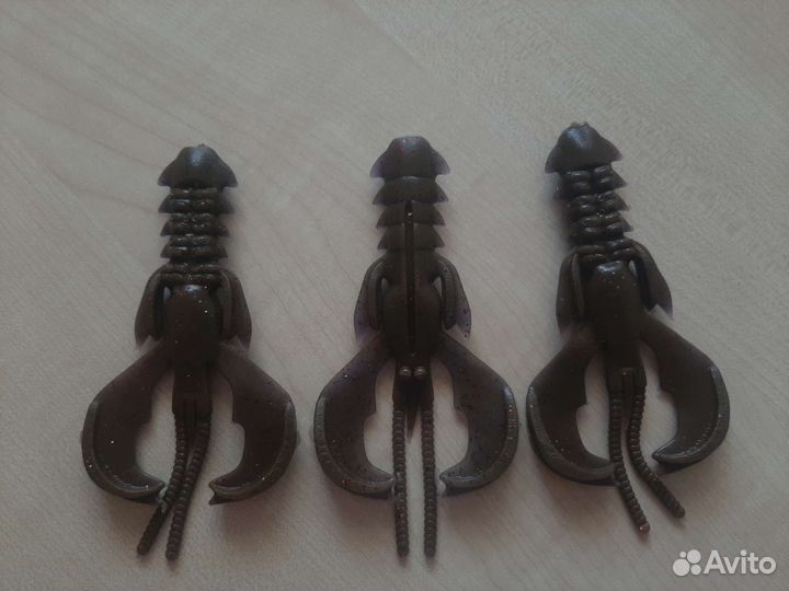 Силиконовые приманки рачки, твистеры, виброхвосты