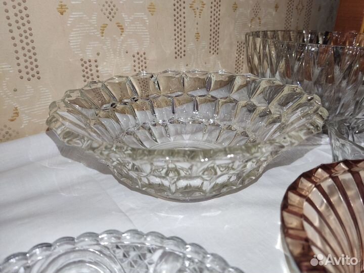 Хрустальные салатники СССР