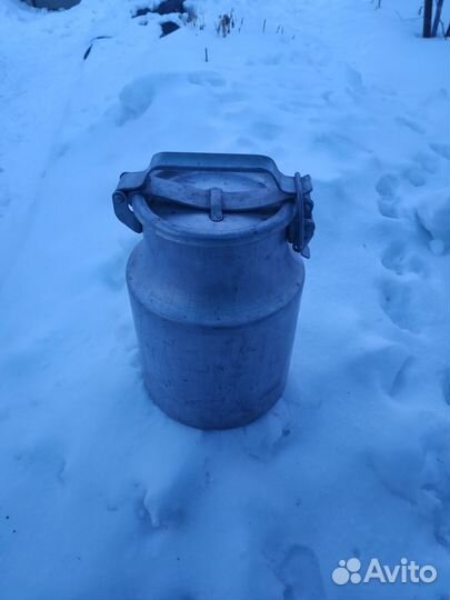 Фляга алюминиевая бу 40л