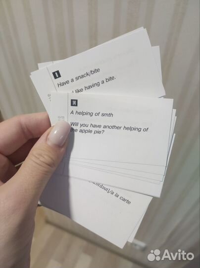 Английские Flash cards Тематические словосочетания