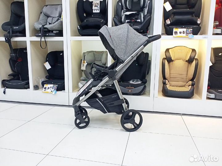 Коляска Прогулочная Carrello Bravo Plus Grey 2022