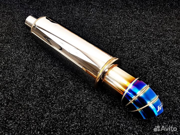 Бочка JS Racing style 63 - 76 глушитель прямоточны