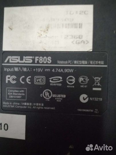 Ноутбук Asus