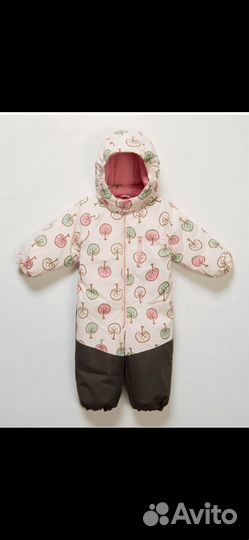 Зимний комбинезон для девочки 86