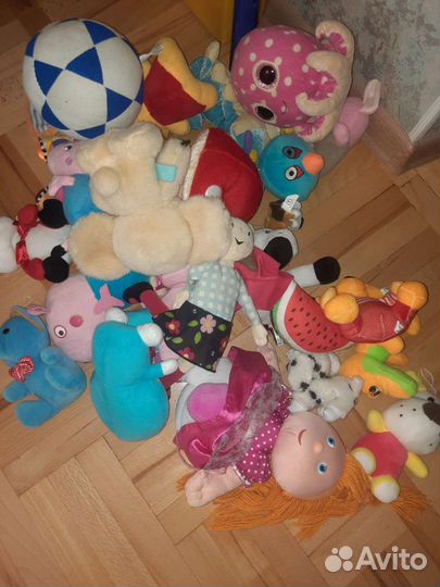 Мягкие игрушки пакетом