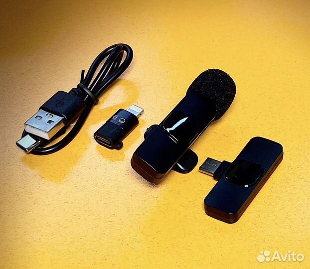 Петличный микрофон Bluetooth