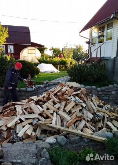 Дрова сухие колотые с доставкой