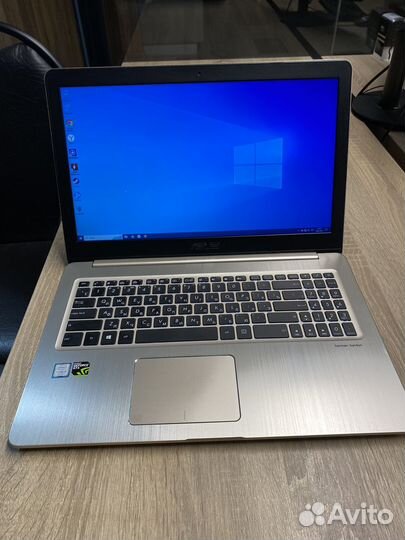 Игровой ноутбук Asus (GTX1050, i5, 8Gb, ssd)