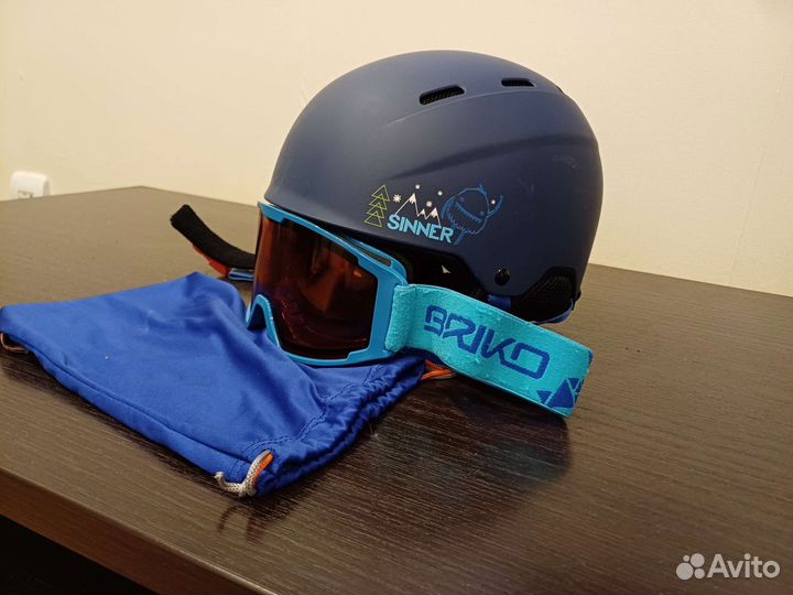 Шлем горнолыжный детский 52