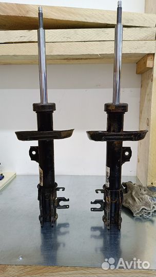 Передние стойки opel corsa D