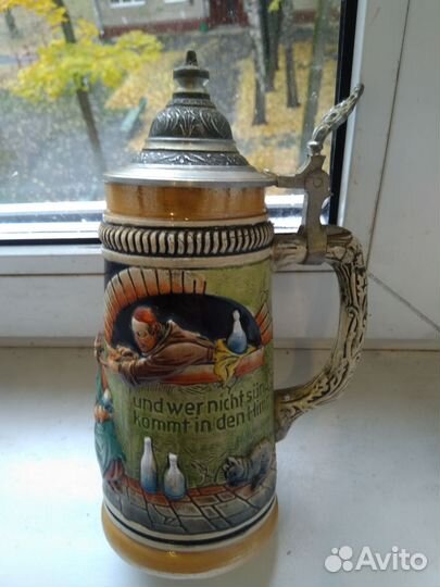 Пивная кружка керамика Германия