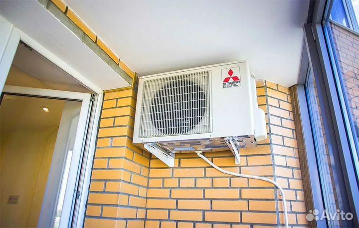 Склад кондиционеров в Уфе. Монтаж