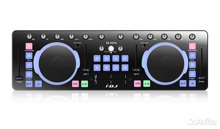 DJ контроллер iCON iDJ Black (арт. 306200)