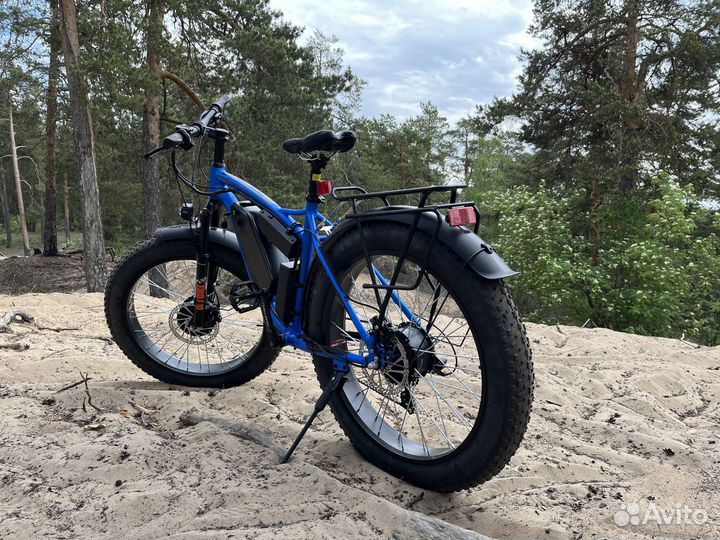 Электровелосипед полный привод 1500 Вт АКБ 20 Ah