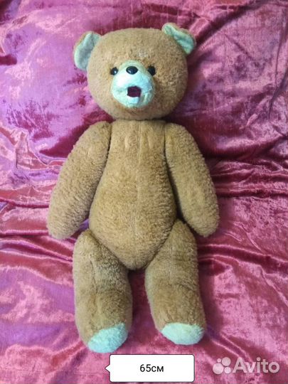 Плюшевый медведь. ссср. Винтаж