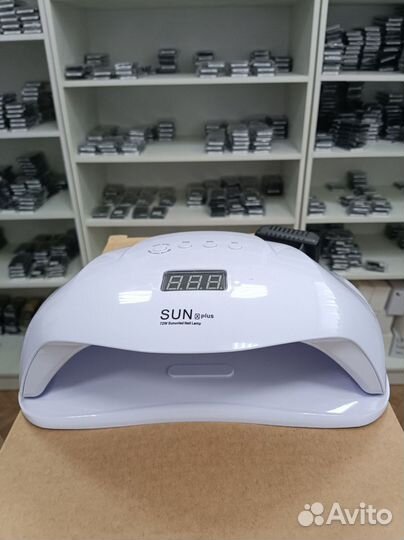Лампа для сушки гель-лаков Sun X Plus 72W