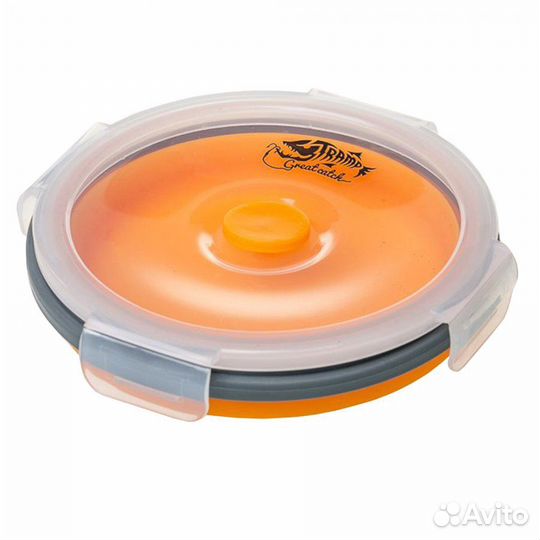 Контейнер складной с крышкой-защелкой, Tramp