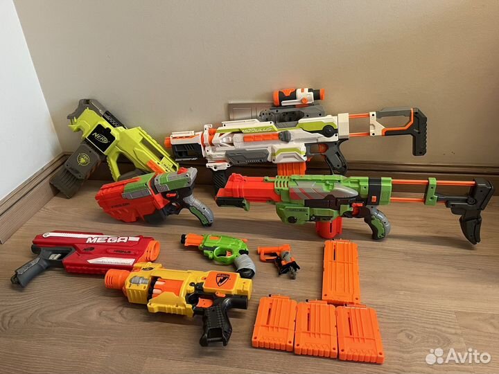 Бластер nerf