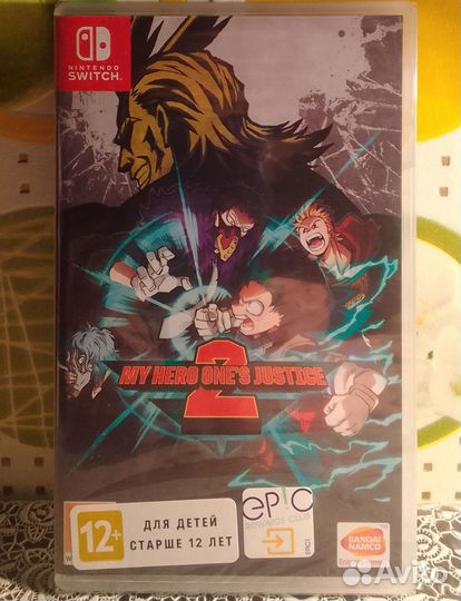 My Hero One's Justice 2 для Nintendo Switch силд