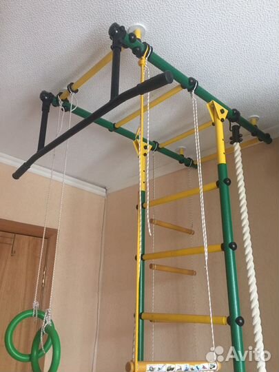 Детский спорт. комплекс Атлант 1С Плюс с матами