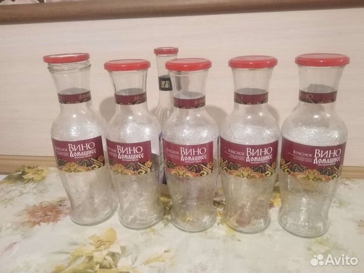 Бутылки стеклянные 1л