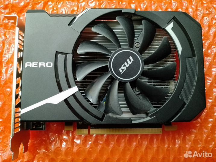 Видеокарта MSI AMD Radeon RX 550 aero ITX OC 4G
