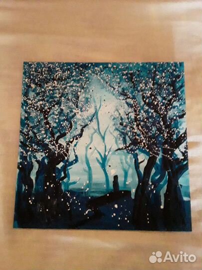 Картина маслом пейзаж