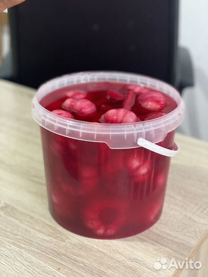 Соленья в ведрах