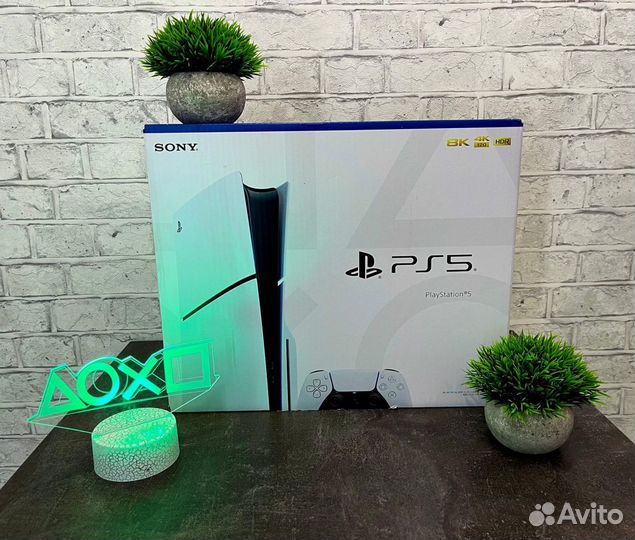 Sony PS5 Slim новые 2 геймп 450 игр