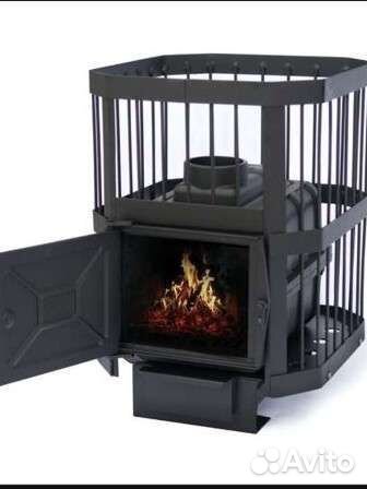Дровяная печь камин