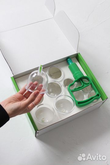 Вакуумные банки для хиджамы и массажа