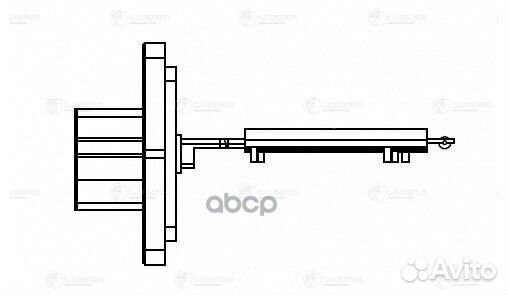 Резистор э/вент. отоп. для а/м Toyota Corolla