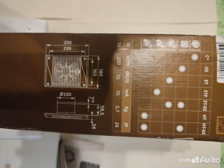 Вентилятор вытяжной DiCiTi standard 4