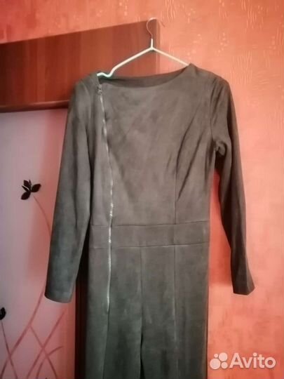 Замшевые комбенизон