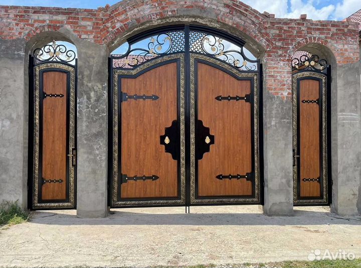 Ворота кованные