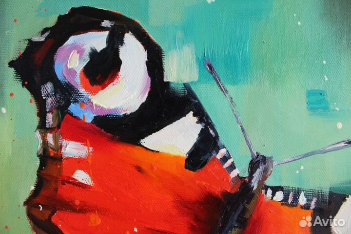 Картина маслом на холсте 