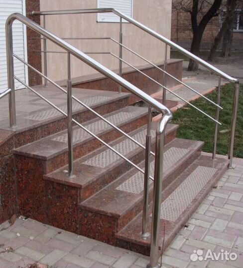 Перила нержавейка для крыльца