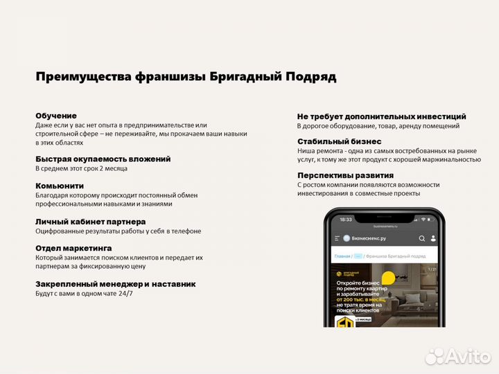 Готовый бизнес на услугах ремонта квартир в Перми