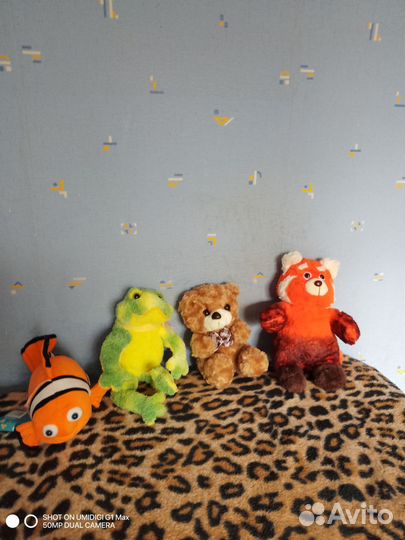 Игрушки мягкие