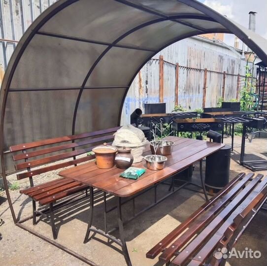 Беседка из поликарбоната для вас