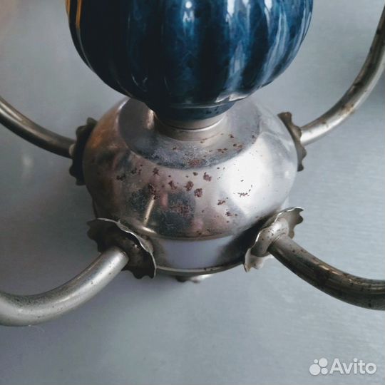 Люстра 80-х годов под реставрацию,на запчасти