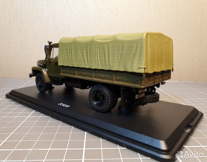 Газ-3309 Д-245.7 Diesel Turbo с тентом хаки